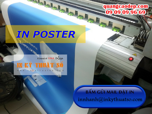 In poster giá rẻ HCM tại Công ty TNHH In Kỹ Thuật Số - Digital Printing